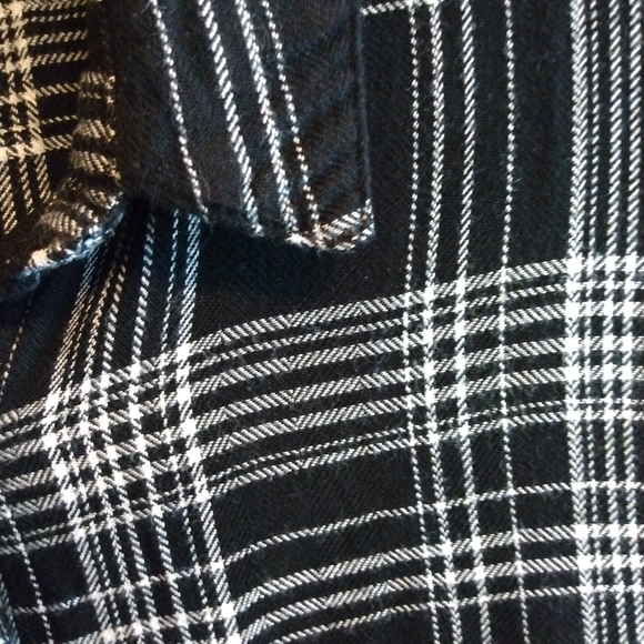 BLL NYC Plaid Flannel Shirt Dress - Picture 2 of 13